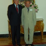 Christian Vanneste avec l’Ambassadeur Pierre Vilmont