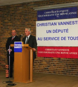 Avec mon suppléant, Christian DESMET